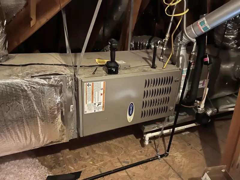 HVAC evaporator coil installation