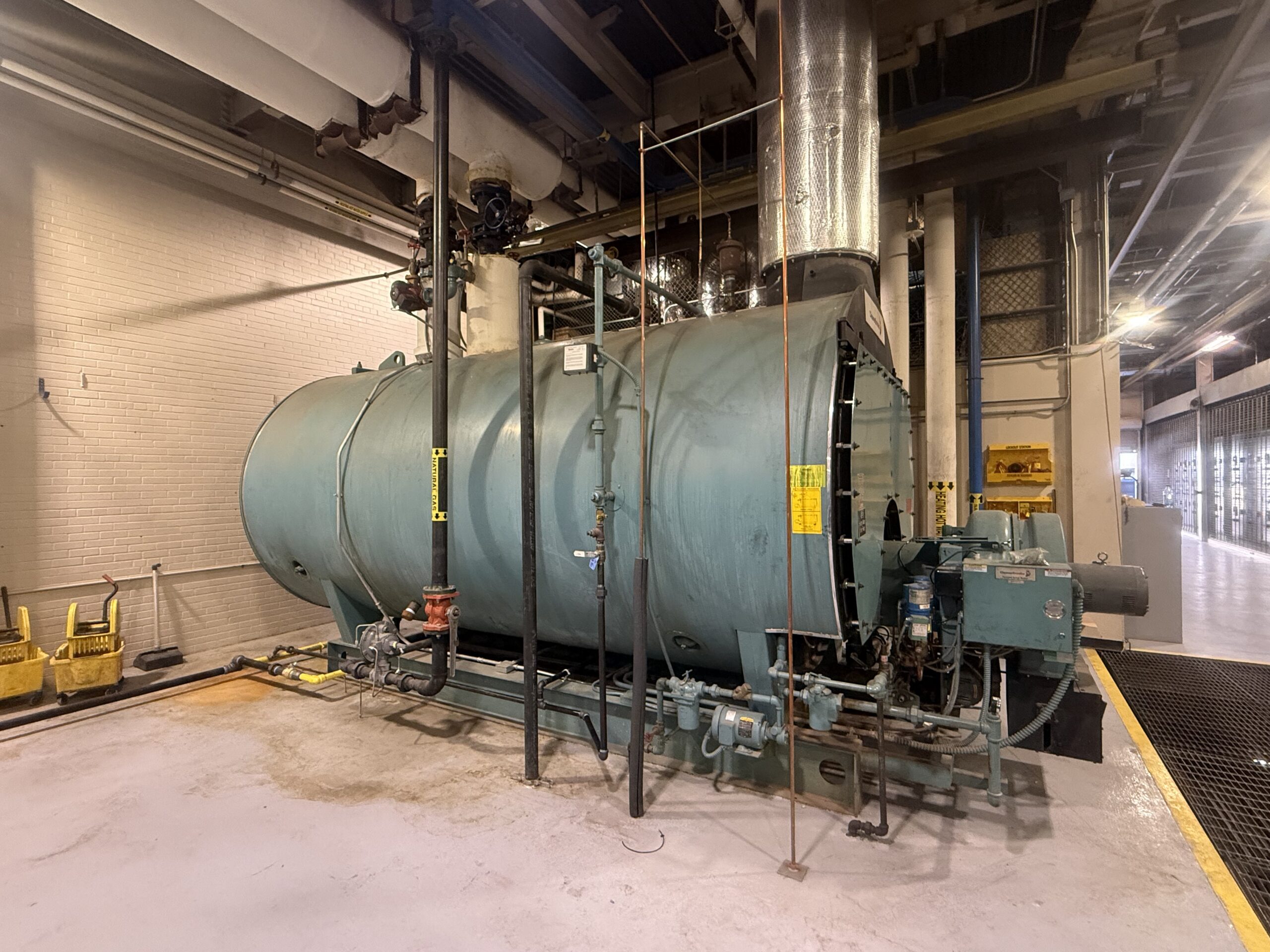 Commercial mechanical room equipment supporting HVAC system modernization in Dallas-Fort Worth